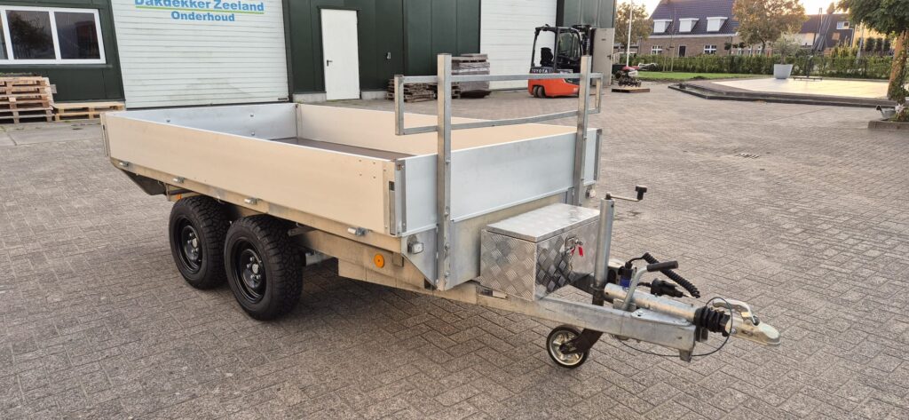 Kipper aanhanger verhuur - Aanhangwagens Paul Koster